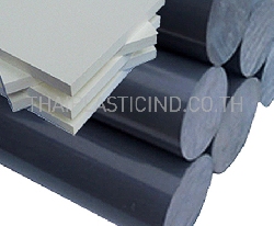 PVC ROD/PVC SHEET/พีวีซี สีเทา